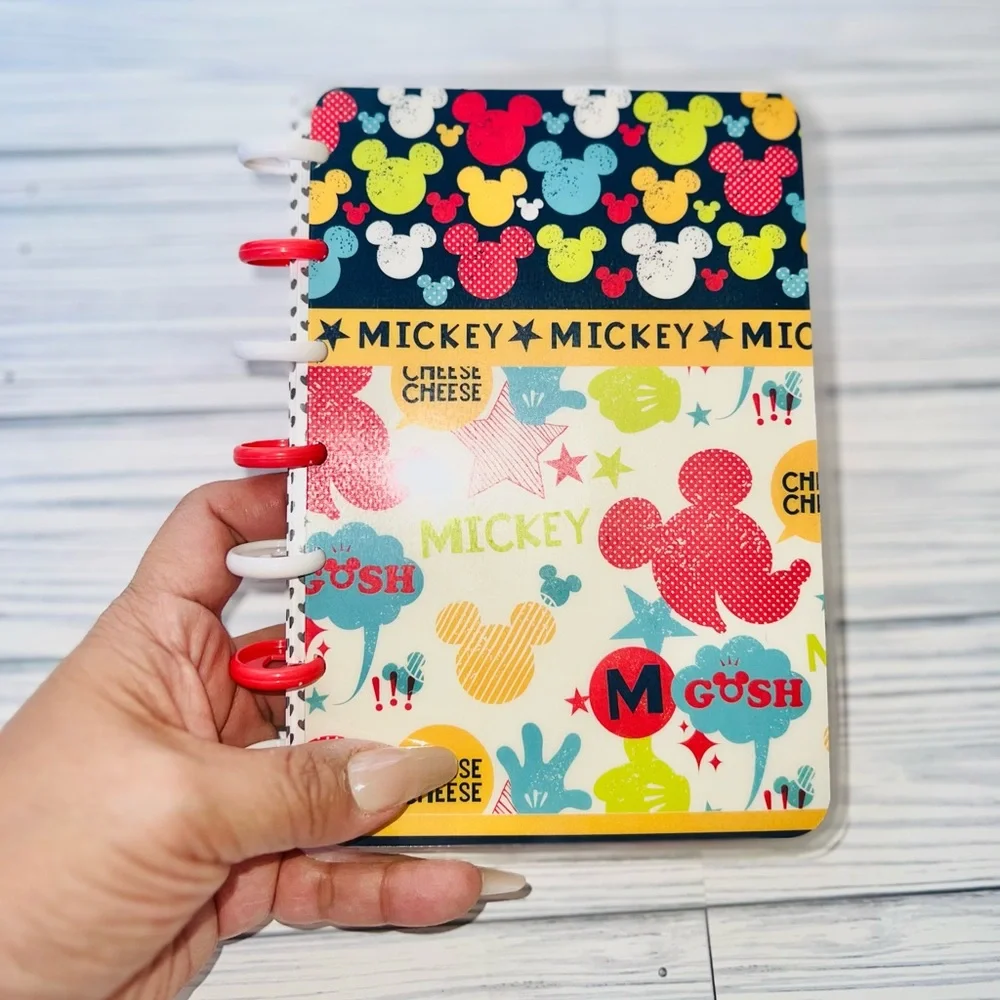 Happy planner mini size monthly and weekly layout disney Mickey Mouse